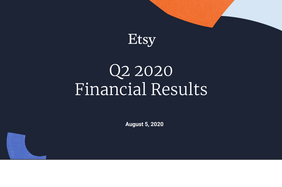 Etsy(ETSY)Q2-2020主要ポイントの整理と考察